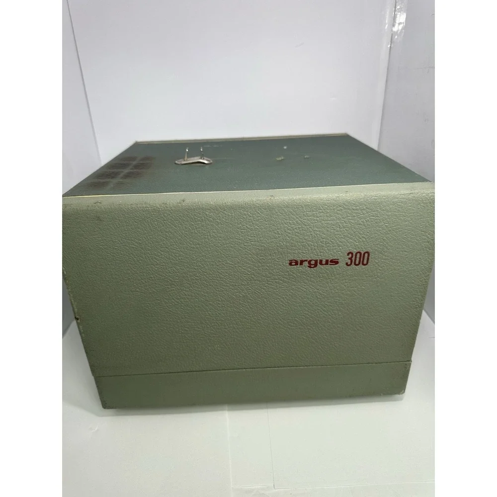 Argus 300 Automatic Slide Projector Tested Works 4 inch Projection Height Adjust